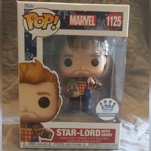 Star Lord With Groot Funko Pop